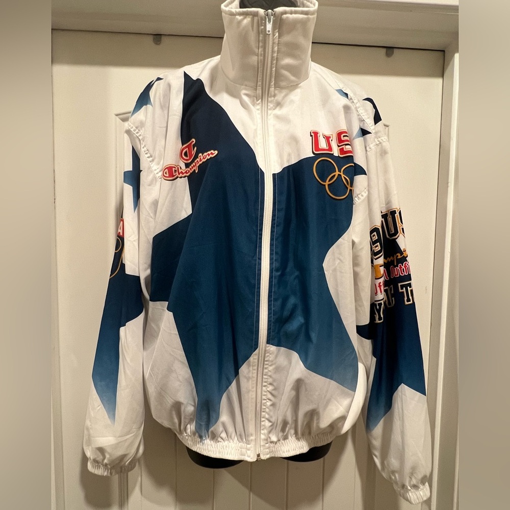 Vintage 1996 Atlanta Olympics Champion USA Jacket - Size Large